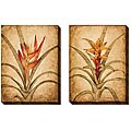 Paulson 'Tropical Study' Gallery Wrapped Art Set