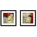 Ross Lindsay 'Veiled Memory' 2-piece Framed Art Set