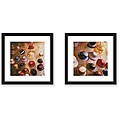 Ernesto Rodriguez 'Hats' 2-piece Framed Art Print Set