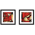 DeRosier 'Zenith' 2-piece Framed Art Print Set