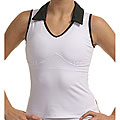 Women's Collar Fit Top with Black Trim