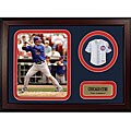 Ryan Theriot Framed Print with Mini Jersey