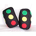 Stop Light Throw Pillows (Set of 2)