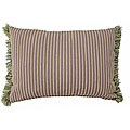 Purple Stripe Throw Pillows (Set of 2)