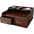 Eifle Two Drawer Brown Charging Station