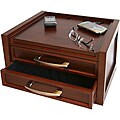 Eifle Double Drawer Brown Charging Station