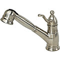 Brushed Nickel Certified Pullout Kitchen Faucet