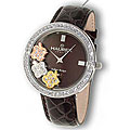 Haurex Italy Women's Floating Crystal Charm Watch
