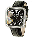 Haurex Italy Women's Floating Crystal Charm Watch