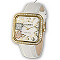 Haurex Italy Women's Floating Crystal Charm Watch