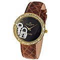 Haurex Italy Women's Floating Crystal Charm Watch