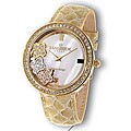 Haurex Italy Women's Floating Crystal Charm Watch