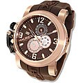 Haurex Italy San Marco Men's Rose and Brown Watch