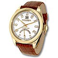 Haurex Italy 'Casanova' Yellow Gold Watch