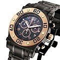 Invicta Men's Two-tone Black Chronograph Automatic Watch