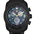 Swiss Legend Commander Men's Black Chrono Watch