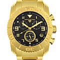 Swiss Legend Commander Men's Goldtone Chrono Watch