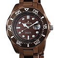 Invicta Men's Metallic Brown Ceramic Watch