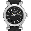 Vizio by Movado Women's Black Leather Watch