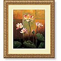 Jill Deveraux 'Lotus' Framed Art Print