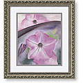 Georgia O'Keeffe 'Petunia #2' Framed Art Print