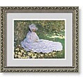 Claude Monet 'Springtime' Framed Art Print