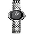 Bulova Women's Stainless Steel Quartz Diamond Watch