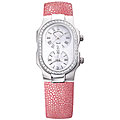 Philip Stein Teslar Diamond Galuchat Strap Watch