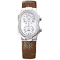 Philip Stein Teslar Women's Diamond Brown Watch