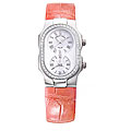 Philip Stein Teslar Diamond Alligator Strap Watch