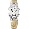 Philip Stein Teslar Diamond Lizard Strap Watch