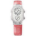 Philip Stein Teslar Diamond Lizard Strap Watch