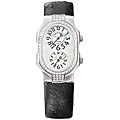 Philip Stein Teslar Diamond Ostrich Strap Watch