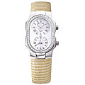 Philip Stein Teslar Diamond Lizard Strap Watch