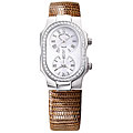 Philip Stein Teslar Diamond Lizard Strap Watch