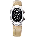 Philip Stein Teslar Diamond Alligator Strap Watch