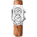 Philip Stein Teslar Women's Tan Ostrich Watch