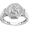 14k White Gold 1 1/6ct TDW Diamond Engagement Ring (GH, SI3)