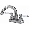 Chrome Centerset Bathroom Faucet