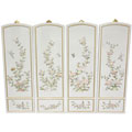 Birds and Flowers Wall Plaques (China)