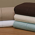 Luxury Manor 800 TC Solid Cotton Pillowcases (Set of 2)