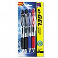 eGEL Retractable Gel Ink Roller Ball Pens (Pack of 4)