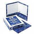 Marble Design Laminated Two-Pocket Portfolios (25 per Box)