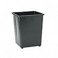 Fire-safe 31-quart Square Steel Trash Can