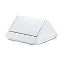 Swing Top Lid for 36-gallon White Waste Receptacle