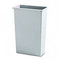 Rubbermaid Untouchable Plastic Rectangular Waste Receptacle