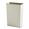 Rectangular Fire-Safe Steel Wastebasket - 22 Gallon