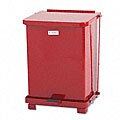 Defenders 7-gallon Biohazard Steel Step Can