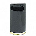 Designer Line 9-gallon Half-round Waste Receptacle