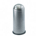 Spring-loaded 15-gallon Door Dome Trash Can